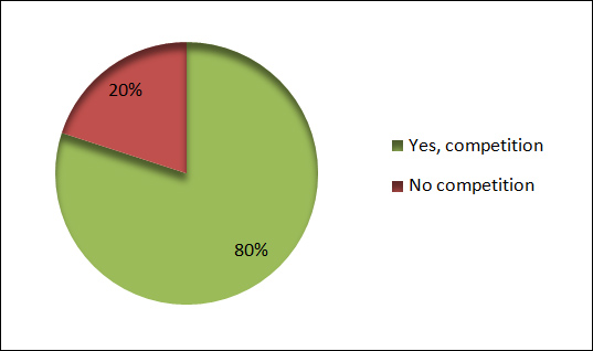 Grocery store competition in the community